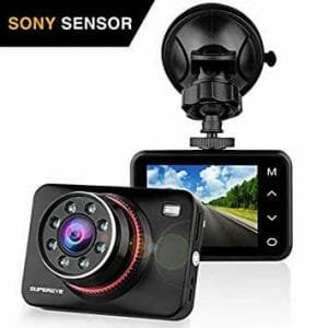 supereye dashcam autokamera wdr dvr weitwinkelobjektiv bewegungserkennung parkmonitor monitor nachtsicht infrarot telecamera videocamera sensore registrazione dashcams notturna cruscotto parcheggio visione